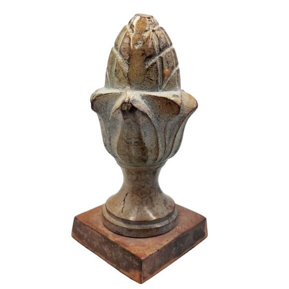 Vintage Pineapple Finial Decor Paperweight - Picture 6 of 10